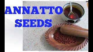 ANNATTO SEED OIL [upl. by Kale]