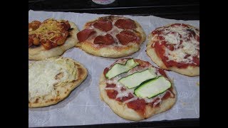 How to make beautiful Naan and Pita Bread with 2 ingredient dough [upl. by Ailey]