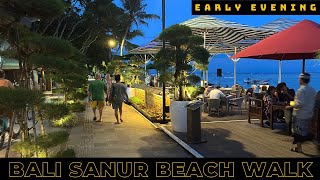 Bali Sanur Beach Walk 2024 [upl. by Ranzini]