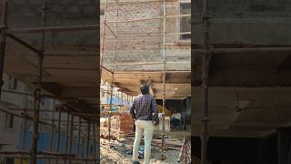 Scaffolding hire on rent scaffolding viralvideo engineering scaffold vlogs youtubeshorts risk [upl. by Ladd]