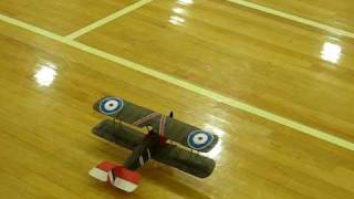 Indoor Micro RC Sopwith Camel [upl. by Nihhi]