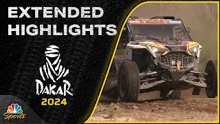 Stage 11  2024 Dakar Rally  EXTENDED HIGHLIGHTS  11824  Motorsports on NBC [upl. by Idalla842]