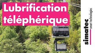 Lubrification automatique de téléphériques [upl. by Rocher]