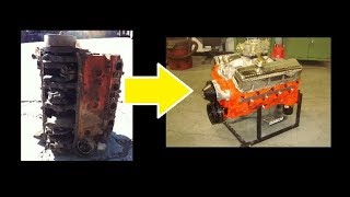 In Depth Performance Engine Build 620 HP 454 BBC Street Strip Pump Gas PART 1 [upl. by Ynelram]