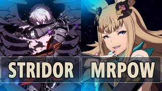 GBVSR🔥STridor Lucilius Vs MrPOW Metera🔥 High Level Gameplay [upl. by Wickman]