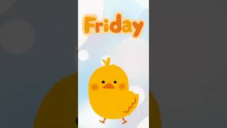 DAYS OF WEEK  Fun learning for kids shorts youtubeshorts viralvideo [upl. by Minabe197]