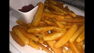 Crispy Crunchy Fries  Masala Fries  Flour coated Fries [upl. by Hardigg398]