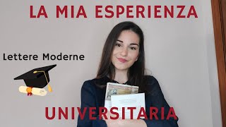 LA MIA ESPERIENZA UNIVERSITARIA👩‍🎓Cose che devi sapere prima di iscriverti a LETTERE MODERNE📚 [upl. by Resaec]