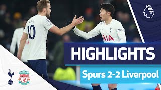 The best Premier League game of the season so far  HIGHLIGHTS  Spurs 22 Liverpool [upl. by Acima]