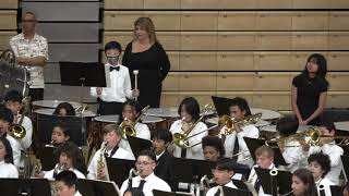 6th Grade Band CCMS and IVCMS combined  Band Spectacular 2023  Part 1 [upl. by Cuttie]