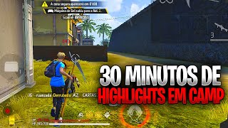 30 MINUTOS DE HIGHLIGHTS EM CAMPEONATOS  🥋🔥 rog phone 6 free fire [upl. by Normand]