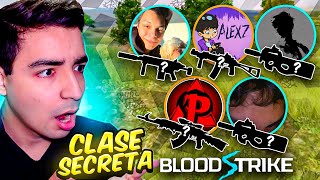 FILTRÉ las CLASES PROHIBIDAS de 5 YOUTUBERS de BLOODSTRIKE [upl. by Llenrub]