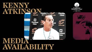 Cavs Training Camp  Kenny Atkinson  1042024 [upl. by Nnawaj]