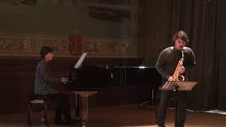 Paul Creston Sonata Opus 19 For Eflat Alto Saxophone II° mov [upl. by Ayet395]