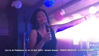 Potdeksel 11 en 12 juni 2023  kermis Deurne  FIESTA ORKESTA  © FVTV DEURNE dutchbyrd [upl. by Yorztif]