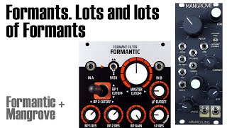 Formants  Noise Lab Formantic and Mannequins Mangrove [upl. by Suollecram]