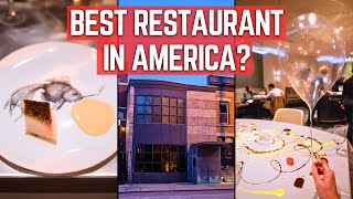 What its like to Dine at the Chicagos Best Restaurant  Alinea 3 Michelin Stars [upl. by Araeic]