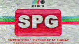 TV5  MTRCB SPG Rating [upl. by Mikal]