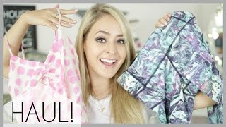 LA Haul Free People LuluLemon amp F21  Fleur De Force [upl. by Anivla653]