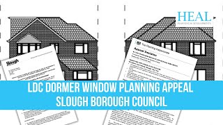 Lawful Development Certificate Dormer Window Planning Appeal Slough Borough Council [upl. by Eelaroc]