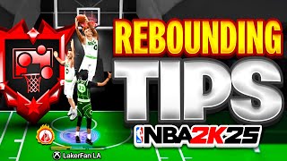 THE ULTIMATE REBOUNDING TUTORIAL OF NBA 2K25 [upl. by Jamil]