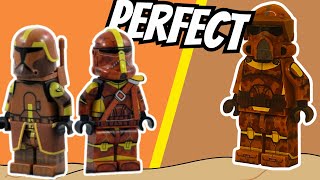 The GEONOSIS clones we DESERVE  CLONEARMYCUSTOMS  MINIFIGS4U [upl. by Llirrem]