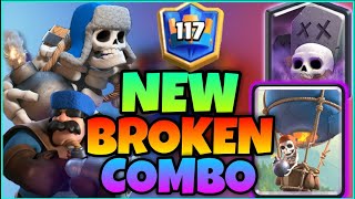 TOP 100 LADDER W BALLOON GRAVEYARD FREEZE DECK  CLASH ROYALE [upl. by Conlen]