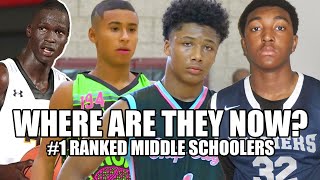 WHERE ARE THEY NOW 1 Ranked Middle School Hoopers [upl. by Pinto]