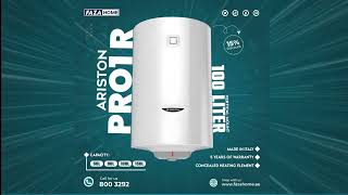 Ariston Water Heater 100L Vertical Pro1R [upl. by Anide841]