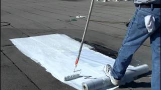 How to Install Elastomeric Roof Coating  Flat Roofs [upl. by Steck]