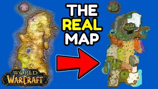 Exploring the REAL WoW Map [upl. by Vilma]