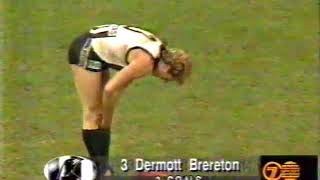 Dermott Brereton 1995 Boots 5 goals against Geelong in round 18 [upl. by Hselin709]