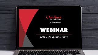 Webinar  OutBack Power Training  Part 3 [upl. by Danita]