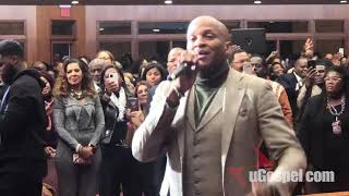 Donnie McClurkin Performs STAND at his 60th Birthday Celebration Concert [upl. by Rennane]