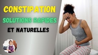 Constipation  solutions durgence et traitement de fond [upl. by Rehctaht]