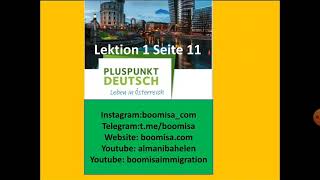 Pluspunkt a1 lektion 1 seite 11 [upl. by Caylor]