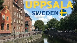 Visiting the city of Uppsala  Sweden 🇸🇪 [upl. by Kashden]