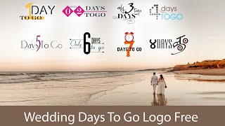 wedding days to go template free download [upl. by Nickelsen111]