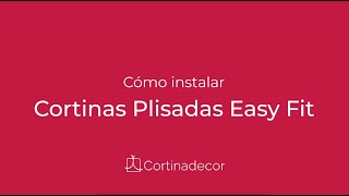 Plisada Térmica Easy Fit  Cortinadecor [upl. by Iru889]