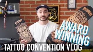 Tattoo Convention VLOG  NEWCASTLE Big North Tattoo Show 2024 Award Winning [upl. by Adnaluoy]