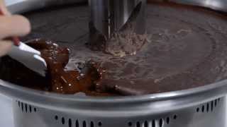 Sephra  Melting Solidified Chocolate in a Sephra Fountain [upl. by Hanavas]