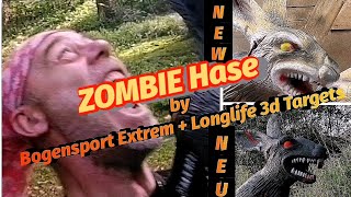 ZOMBIE Hase 3DTarget by Bogensport Extrem  Produktion und Vertrieb by Longlife 3d Targets Horror [upl. by Ivatts]