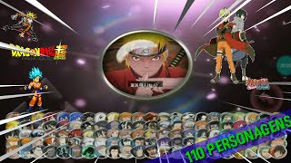 ESSE É TOP  O MELHOR BLEACH VS NARUTO COM 110 PERSONAGENS DOWNLOAD [upl. by Negam354]