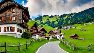 🇨🇭Driving In Switzerland Countryside  Spectacular Mountain View In Appenzell [upl. by Yrram]