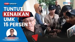 Wali Kota Depok Sampaikan Aspirasi Buruh yang Menuntut Kenaikan UMK 15 Persen ke PJ Gubernur Jabar [upl. by Ennahgiel]