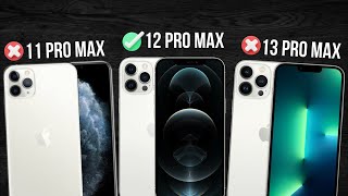 ¿Cual comprar iPhone 11 Pro Max vs iPhone 12 Pro Max vs iPhone 13 Pro Max [upl. by Oigimer16]