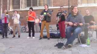 Krakow Street Band  Speedy Gonzalez 22102013 [upl. by Norval]