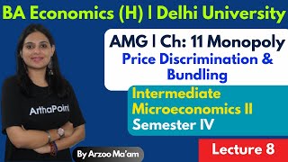 Ch 11 Price Discrimination and Bundling  AMG Microeconomics  Intermediate Microeconomics II EcoH [upl. by Kaila]