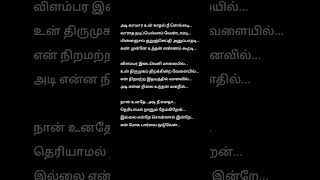 Vilambara Idaiveli 💕 Atharva Song lyrics 💕 Imaikka Nodigal Movie tamillyrics [upl. by Marti576]