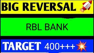 RBL BANK SHARE LATEST NEWS TODAYRBL BANK SHARE TARGETRBL BANK SHARE ANALYSISRBL BANK SHARE NEWS [upl. by Isac]